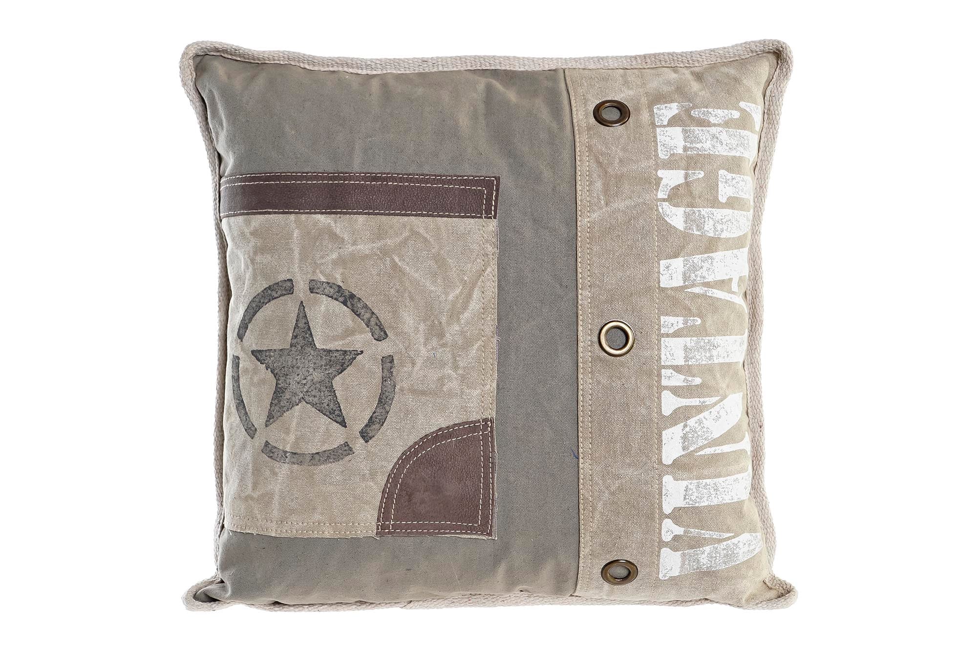 COJIN POLIESTER PIEL 45X15X45 450 GR GR STAR GRIS - Imagen 1