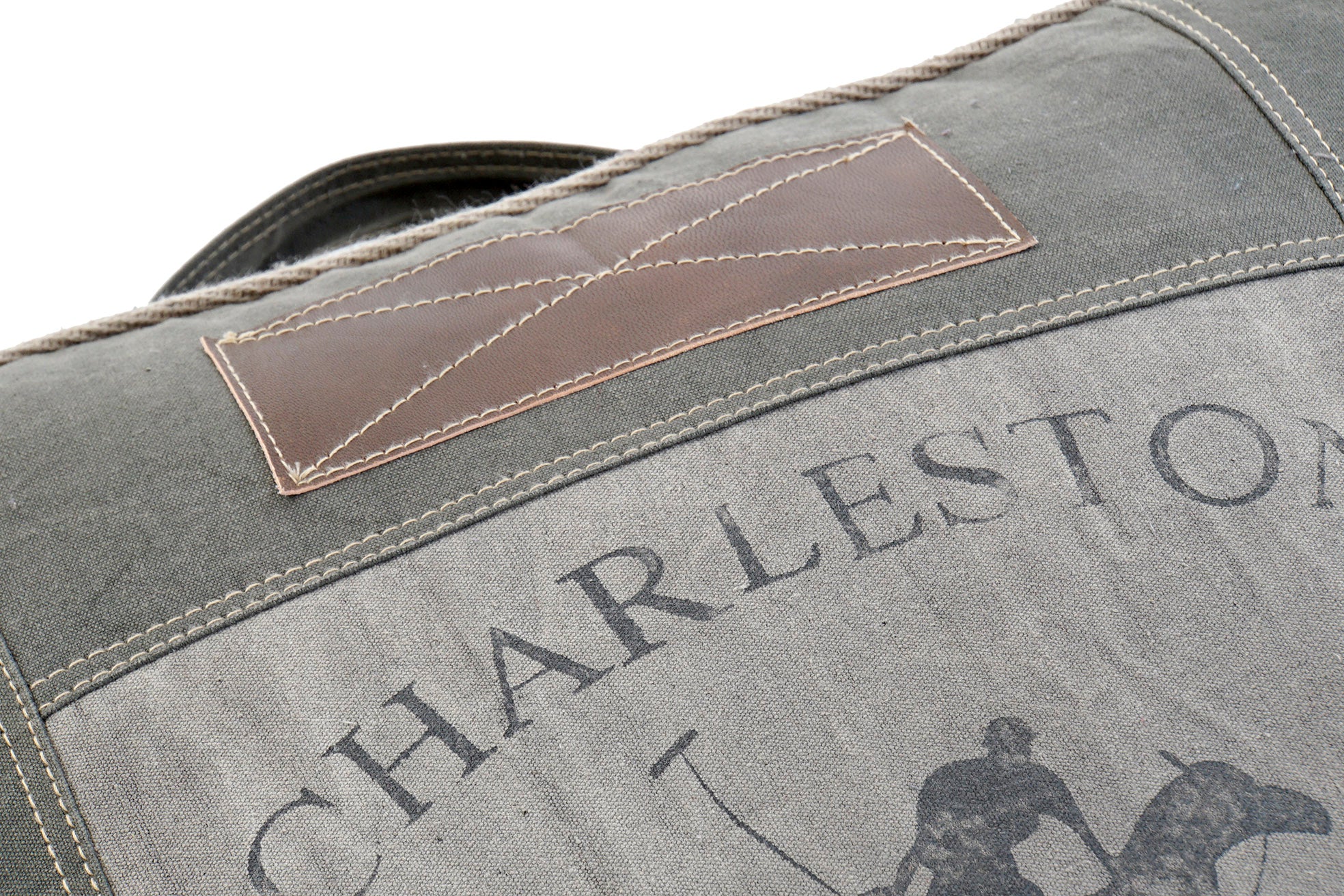 COJIN SUELO ALGODON PIEL 50X14X50 STAR ENVEJECIDO - Imagen 4