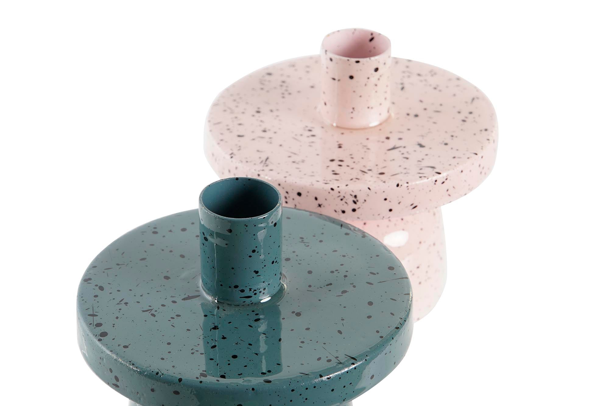 PORTAVELA METAL 10X10X11 TERRAZO 2 SURT. - Imagen 3