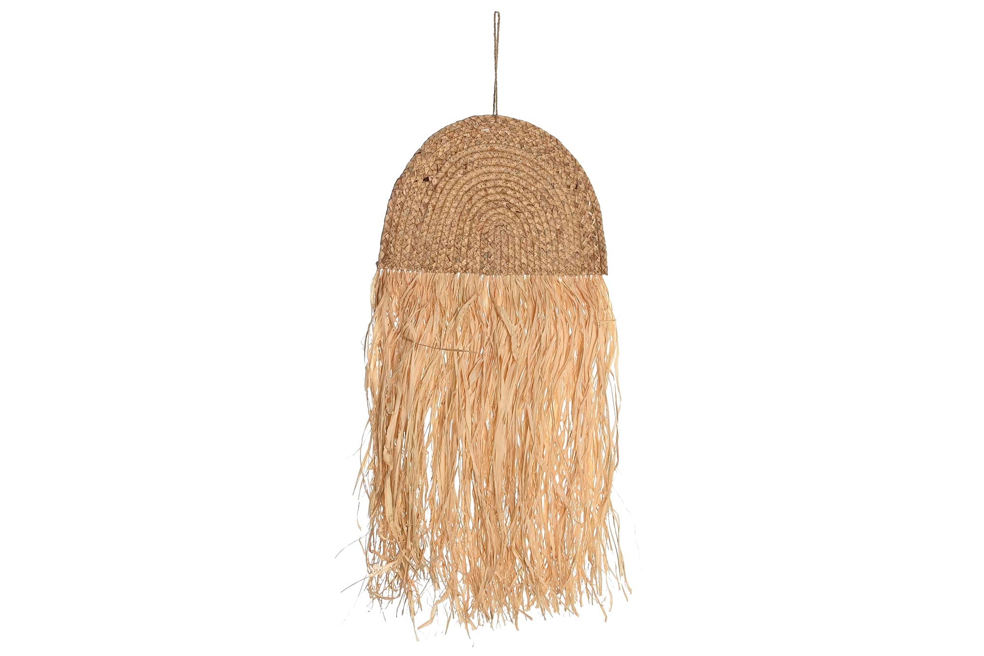 DECORACION COLGANTE RAFIA 40X3X100 NATURAL - Imagen 1