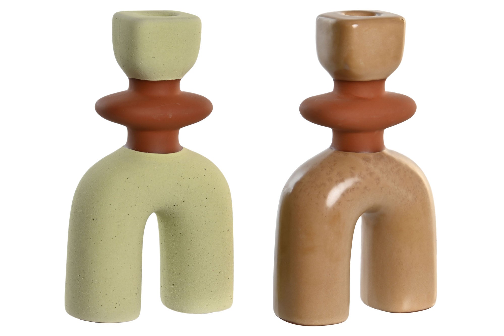 PORTAVELA TERRACOTA 10X4X17 2 SURT. - Imagen 1