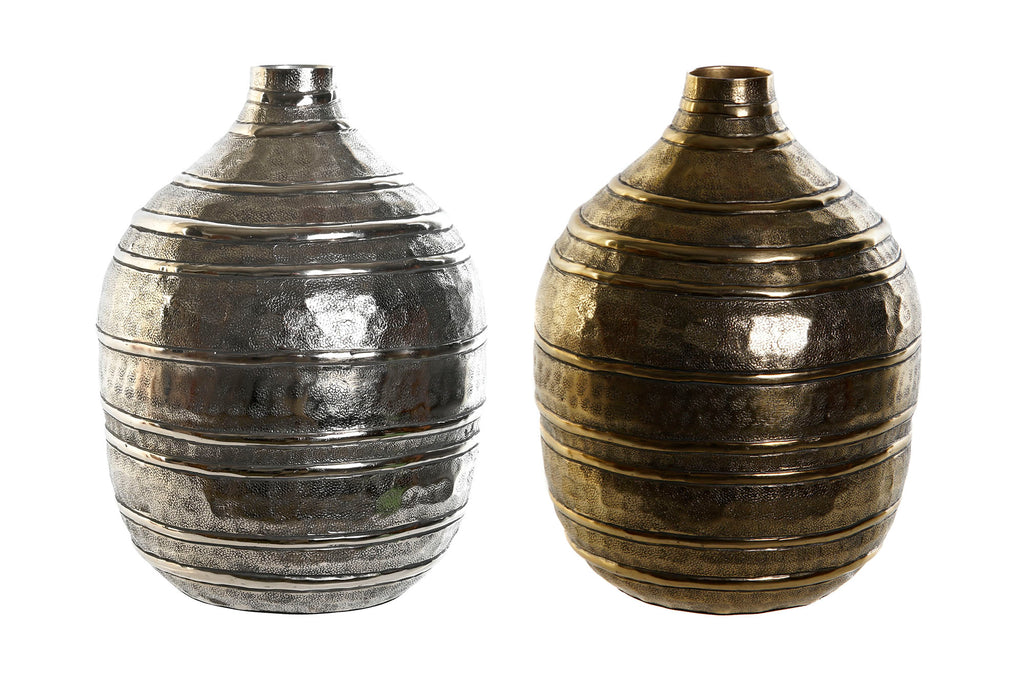 JARRON ALUMINIO 20X20X28,5 DESGASTADO 2 SURT. - Imagen 1