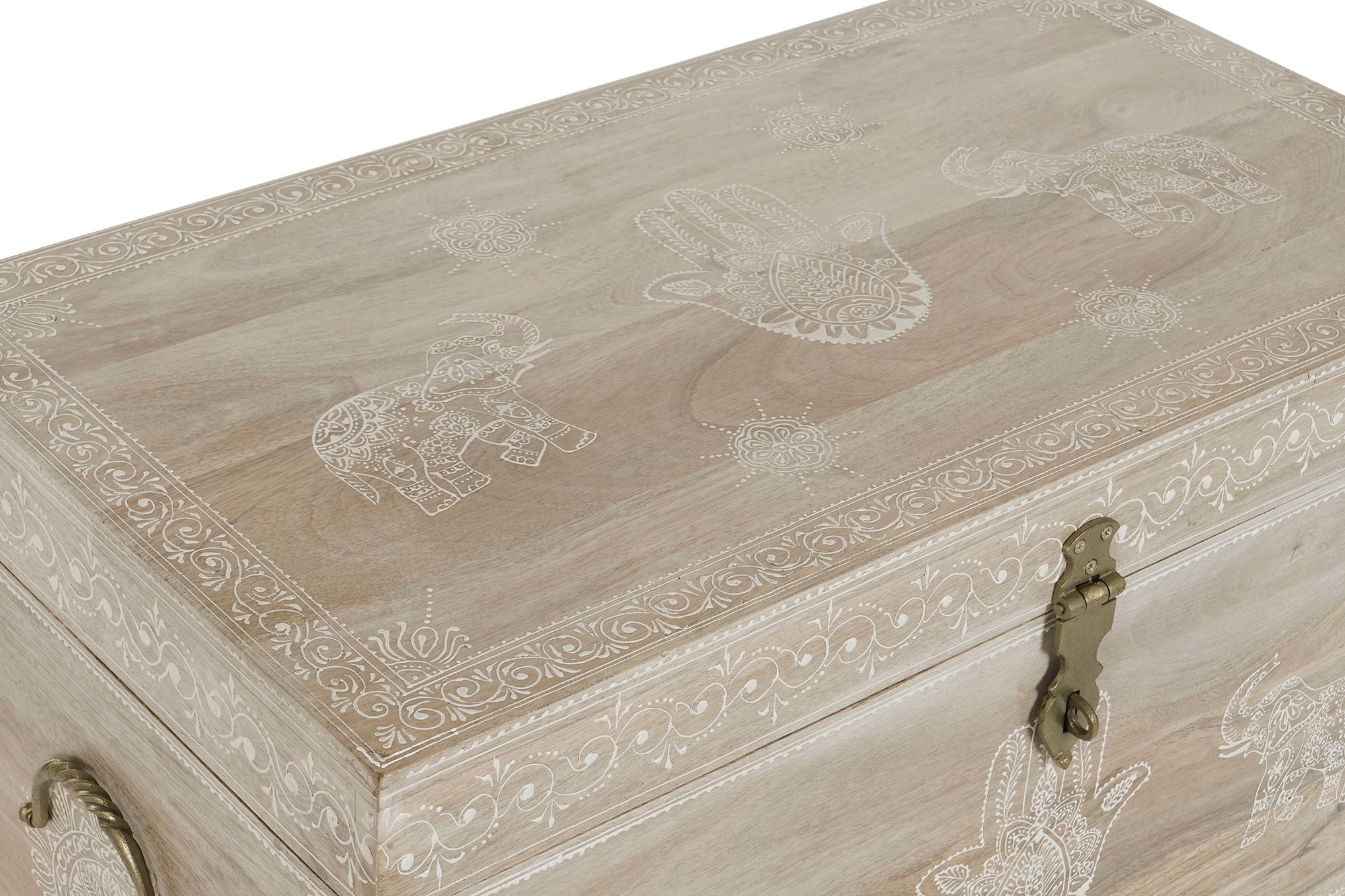 BAUL MDF MANGO 78X43X45 NATURAL - Imagen 2