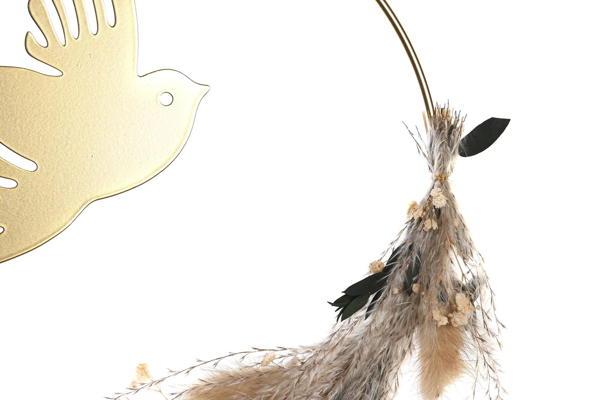 DECORACION PARED METAL 25X3X35 GOLONDRINA - Imagen 2