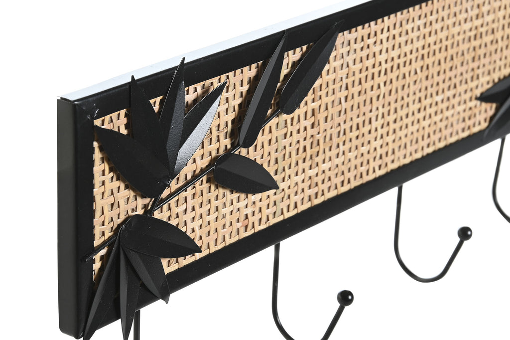 PERCHERO HIERRO RATAN 40X4,5X16 NATURAL - Imagen 2