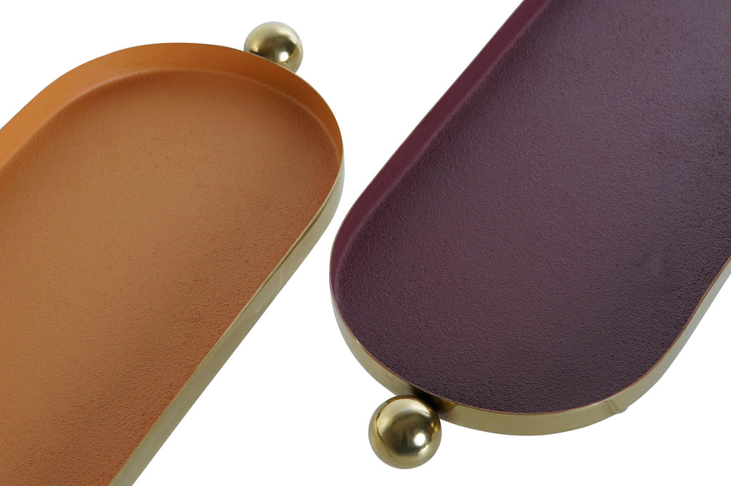 CENTRO MESA HIERRO 35X13X3 RUGOSO 2 SURT. - Imagen 2