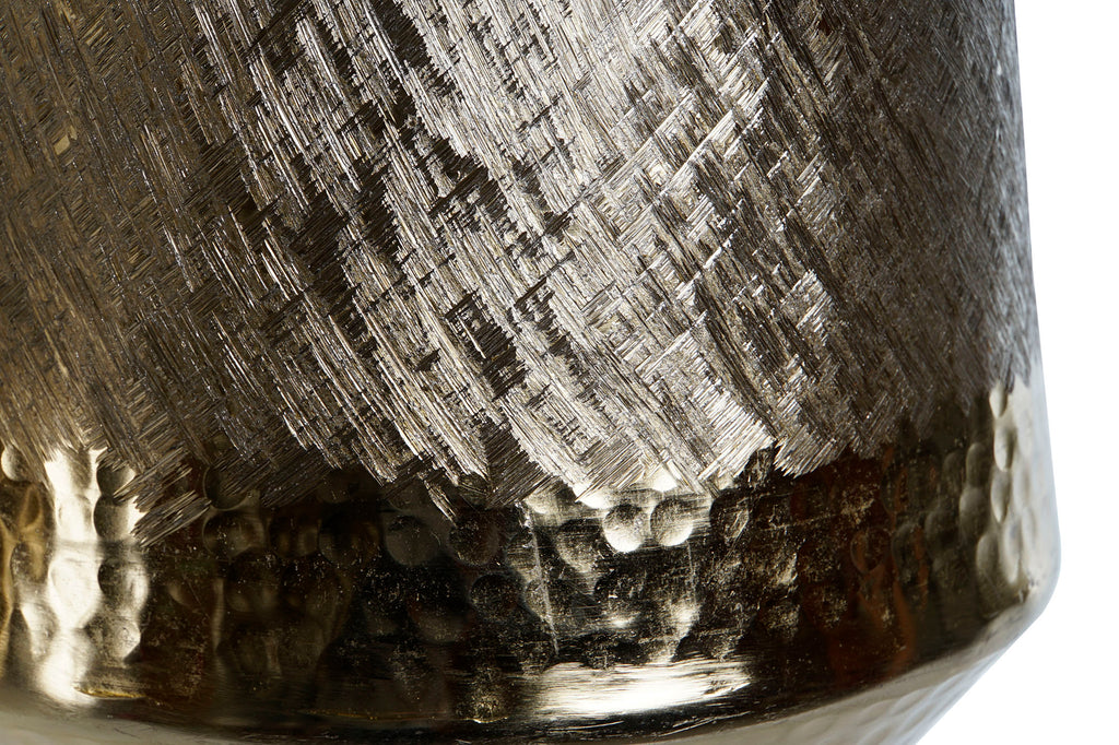 CENTRO MESA ALUMINIO 19X19X20 RASPADO 2 SURT. - Imagen 3