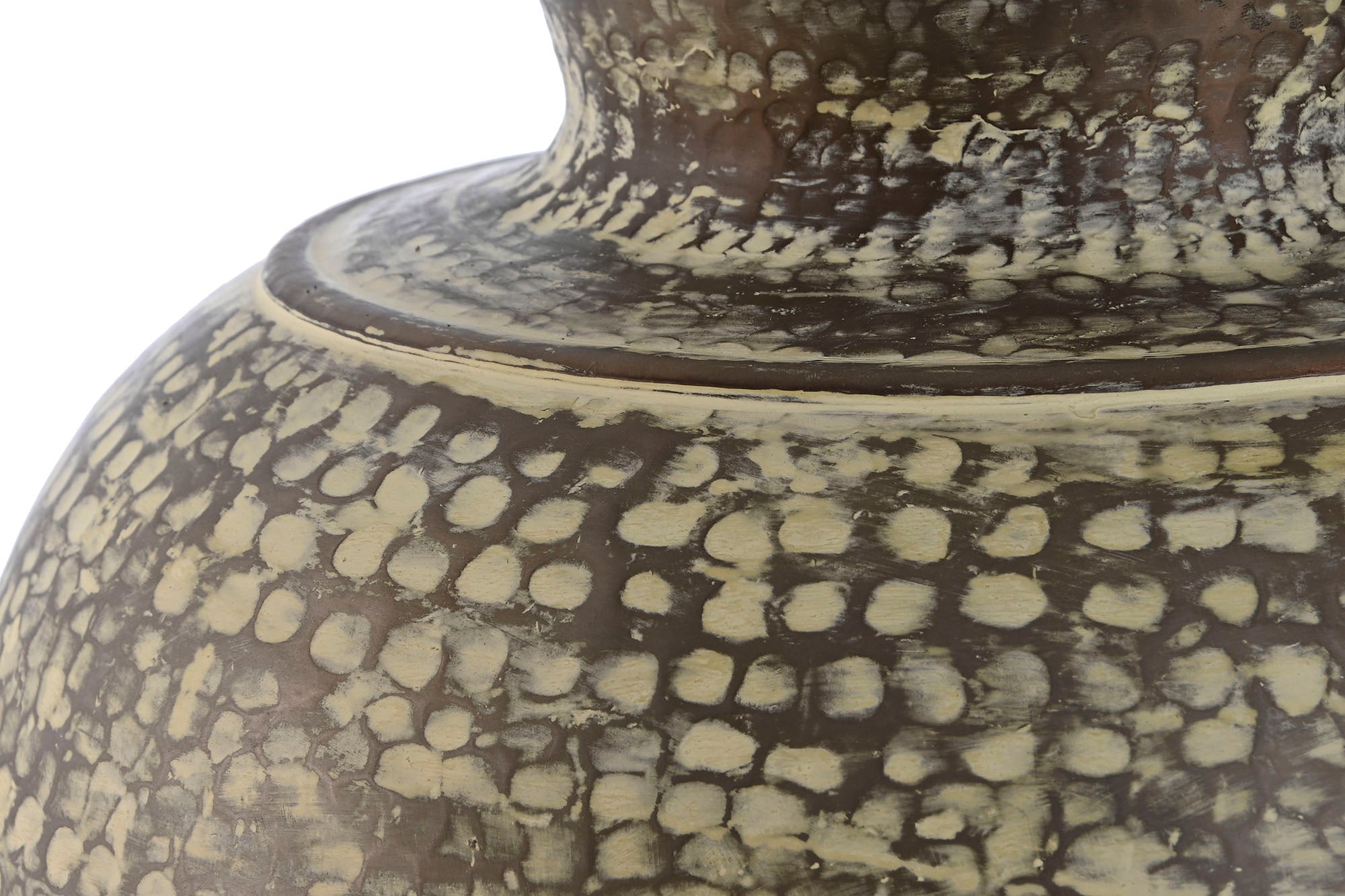 TINAJA ALUMINIO 41X41X46,5 PATINADO VERDE - Imagen 3