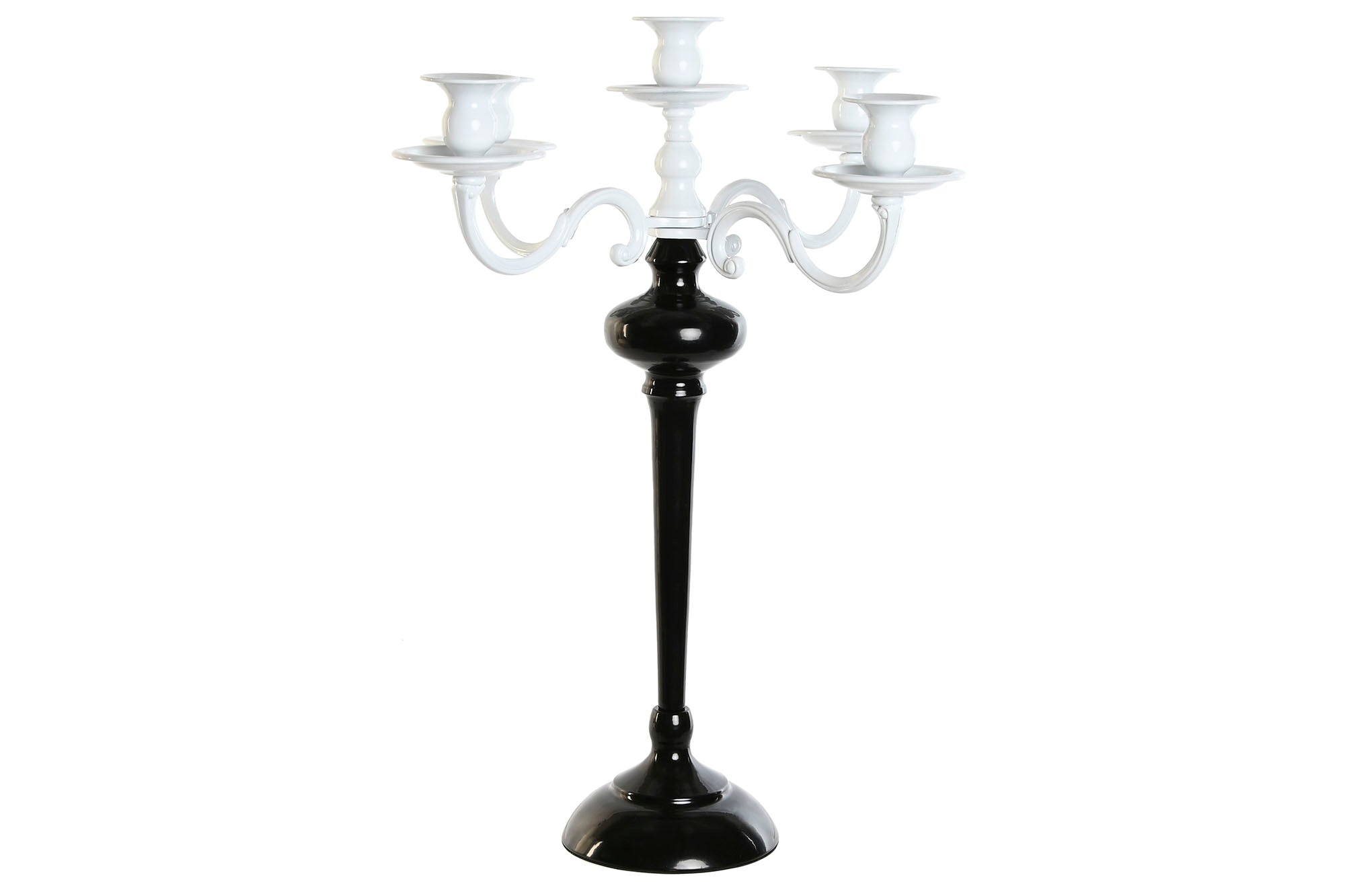 CANDELABRO METAL 45X45X51 BICOLOR - Imagen 1