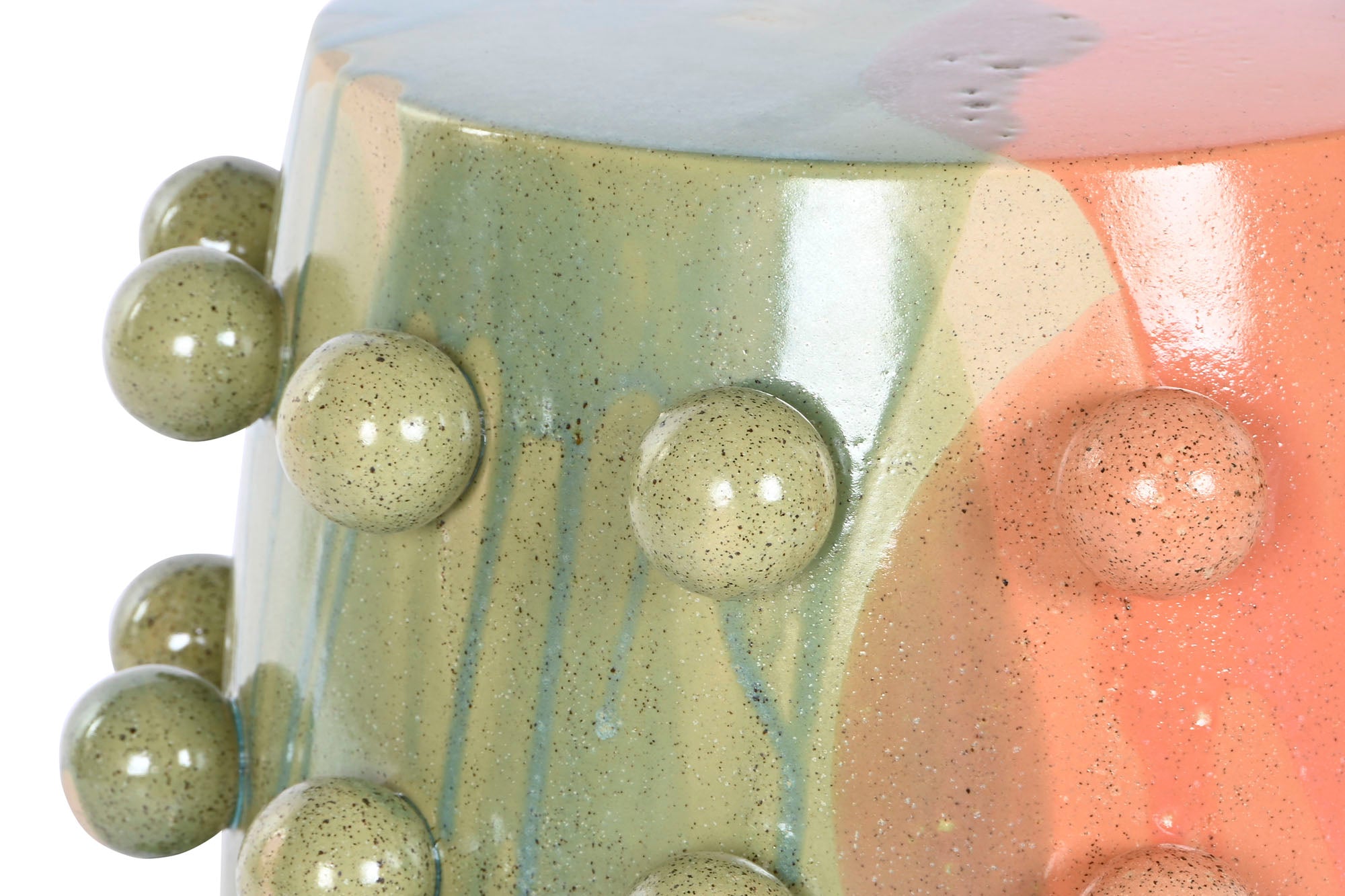 MESITA AUXILIAR GRES 40X40X46 MULTICOLOR - Imagen 3