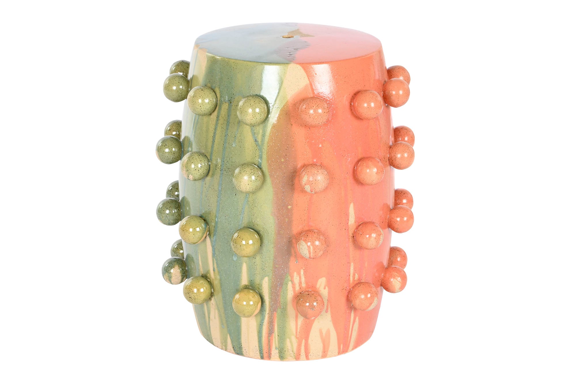 MESITA AUXILIAR GRES 40X40X46 MULTICOLOR - Imagen 1