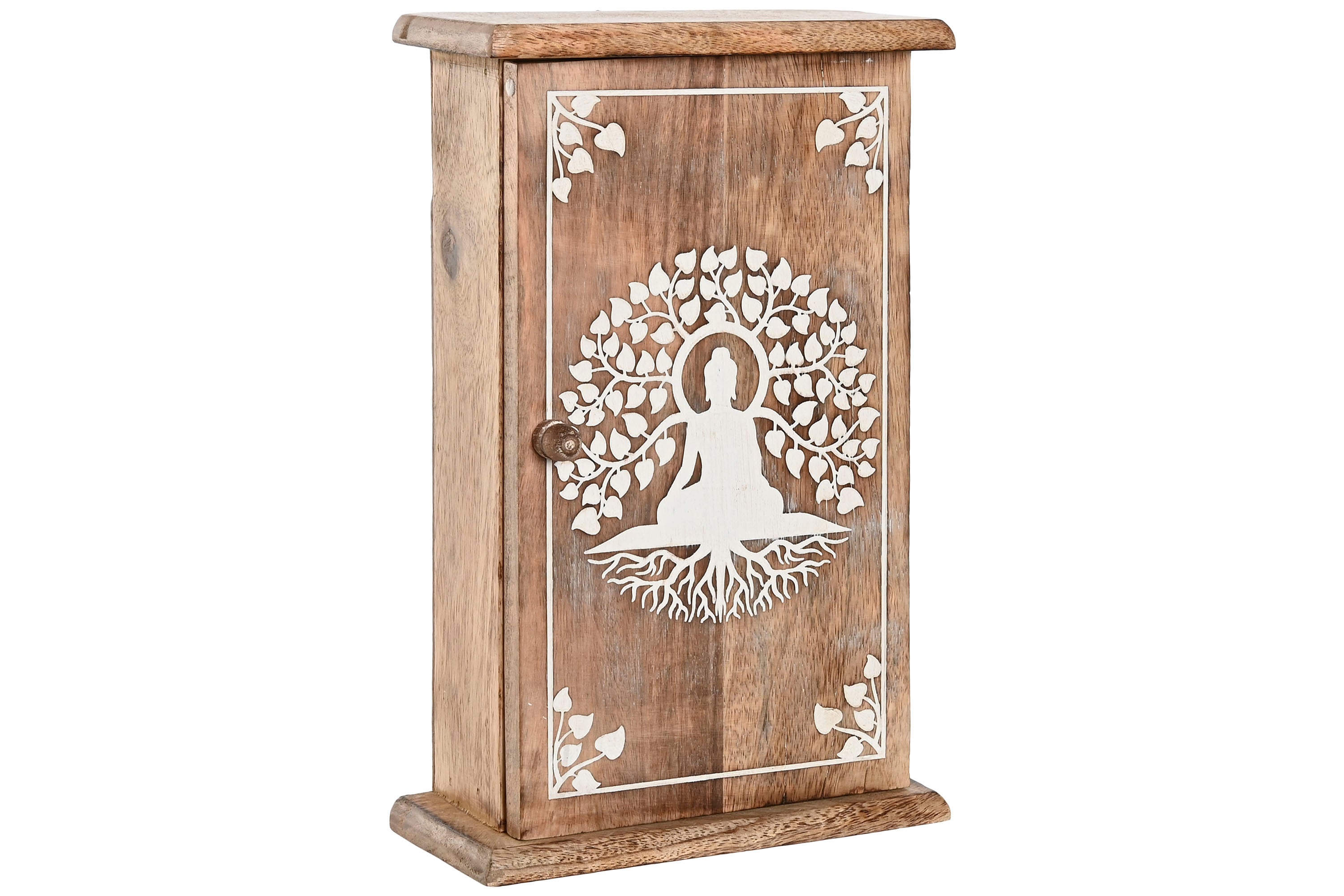 GUARDALLAVES MANGO 18X7,5X28 BUDA BLANCO - Imagen 1