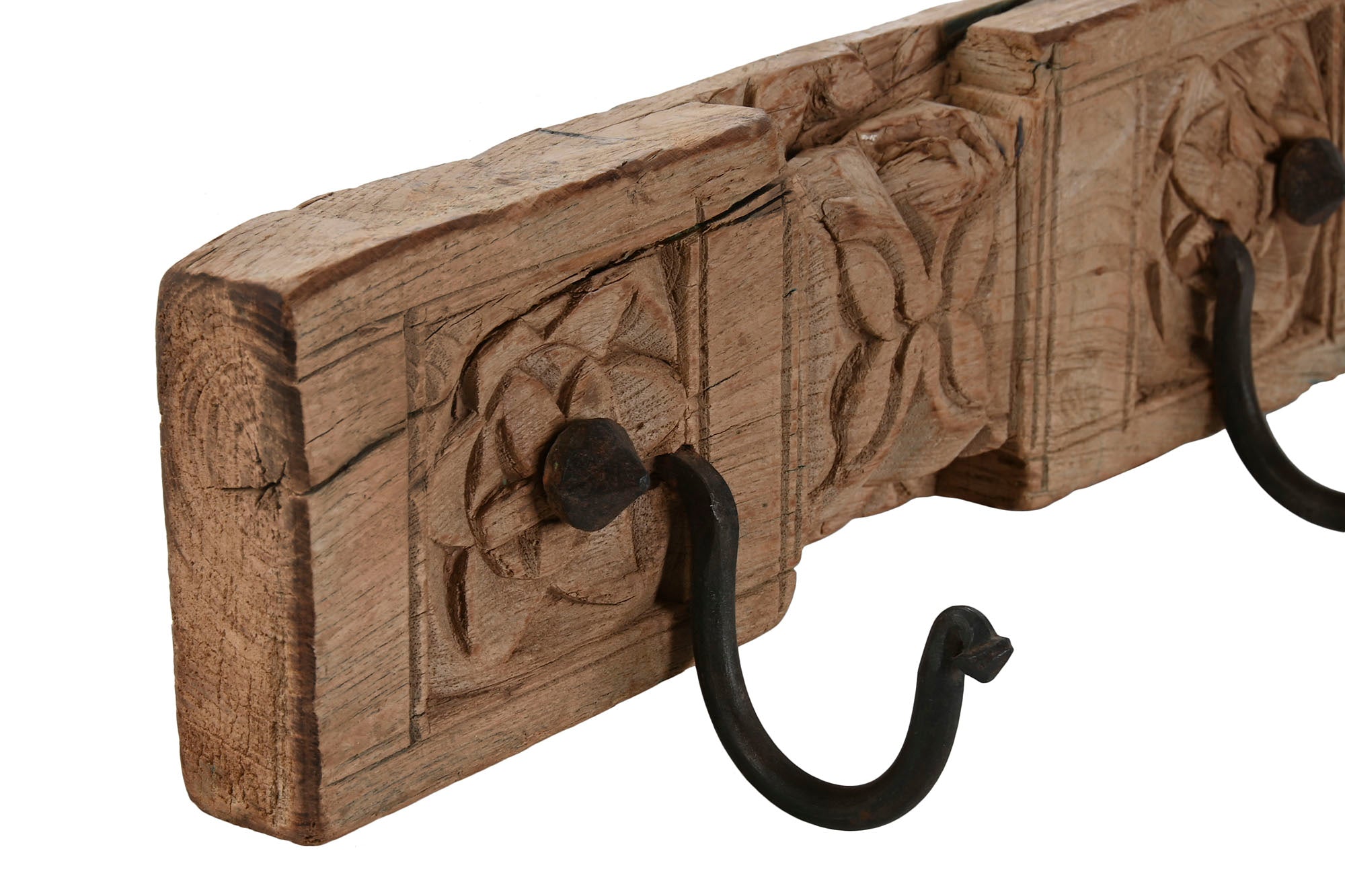 PERCHERO PARED MADERA TALLADA 35X10X12 SURTIDO - Imagen 2