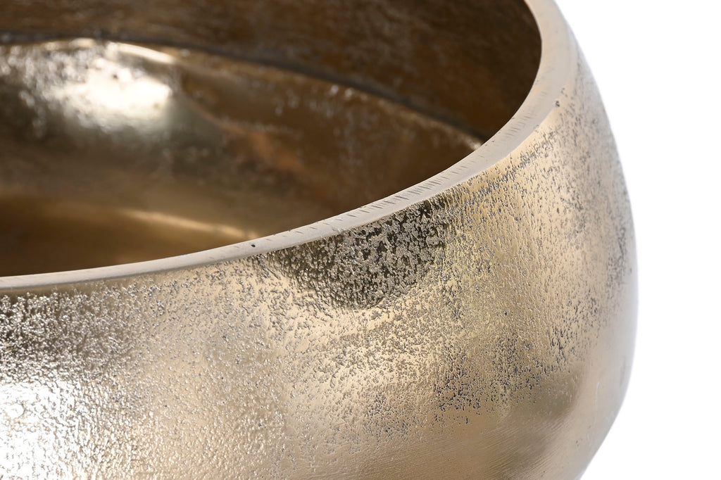 MACETERO ALUMINIO 35,5X35,5X77 DORADO - Imagen 4