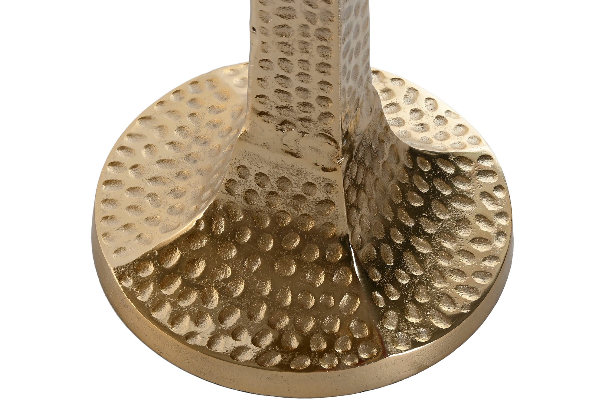 PORTAVELA ALUMINIO 18,5X18,5X64,5 DORADO - Imagen 3