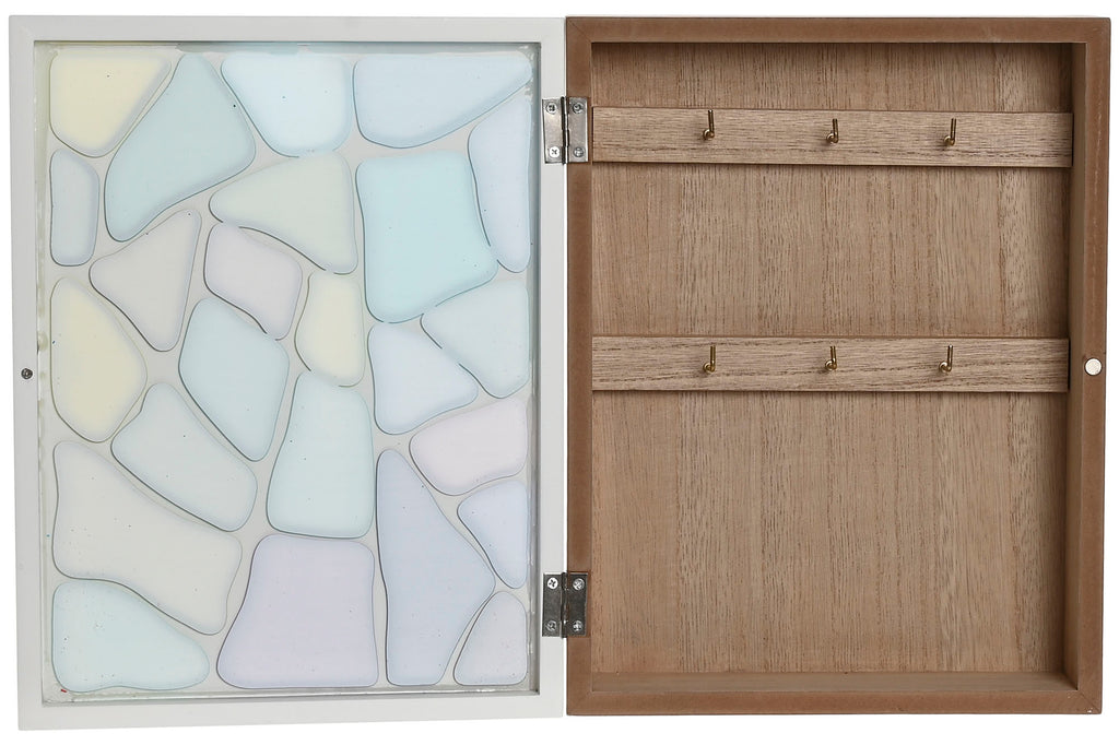 GUARDALLAVES MDF 20X5,5X26 BLANCO - Imagen 4