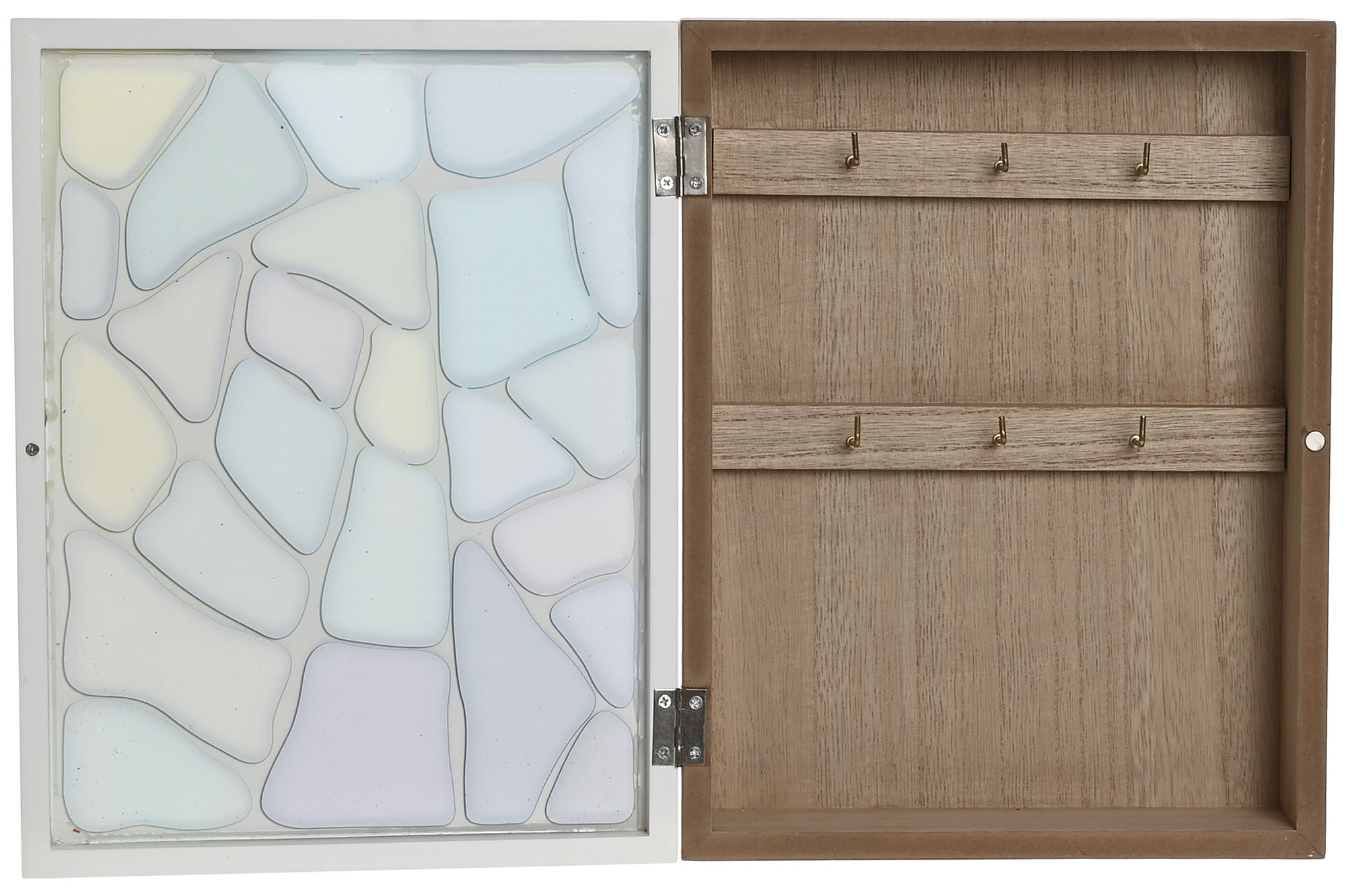 GUARDALLAVES MDF 20X5,5X26 BLANCO - Imagen 4