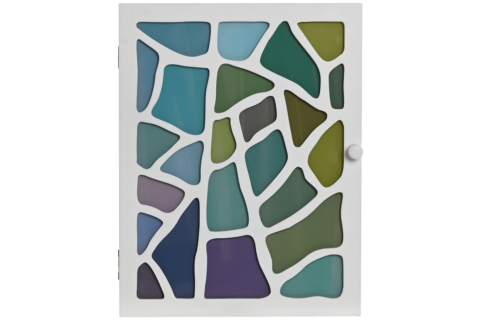 GUARDALLAVES MDF 20X5,5X26 BLANCO - Imagen 1