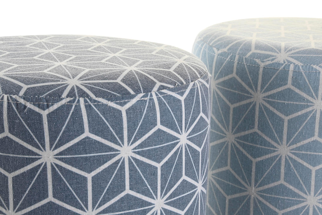 REPOSAPIES POLIESTER 31X31X33 GEOMETRICO 2 SURT. - Imagen 2