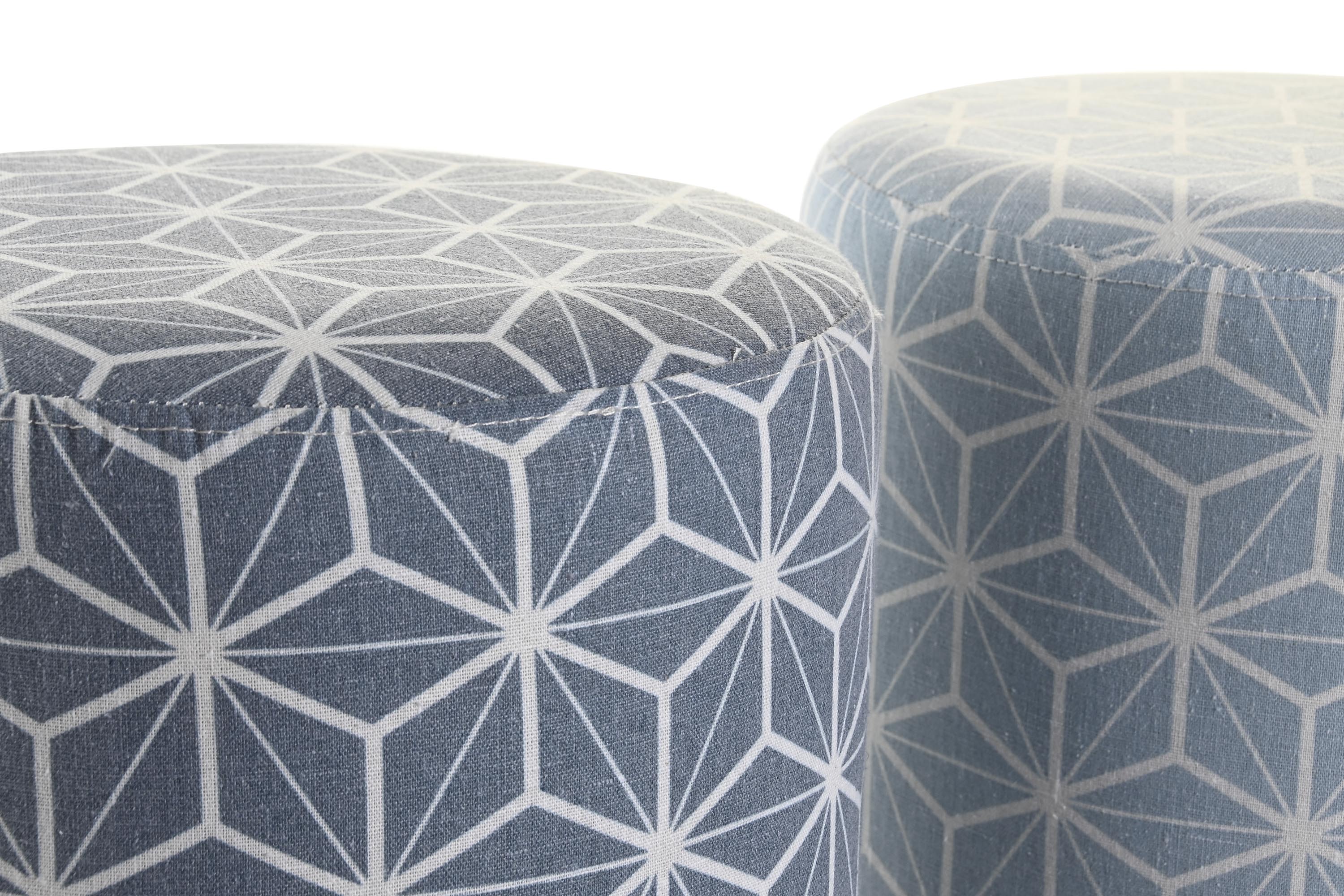 REPOSAPIES POLIESTER 31X31X33 GEOMETRICO 2 SURT. - Imagen 2