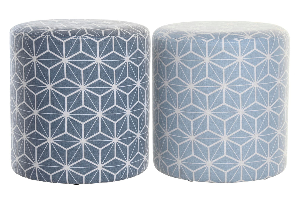 REPOSAPIES POLIESTER 31X31X33 GEOMETRICO 2 SURT. - Imagen 1