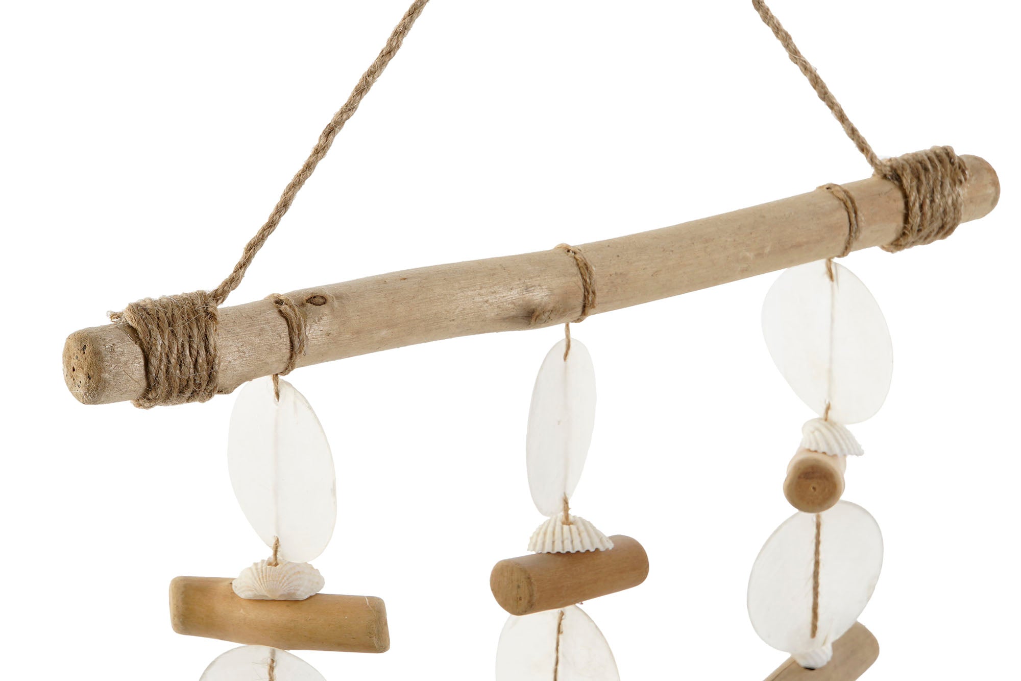 DECORACION COLGANTE MADERA RESINA 30X3X52 - Imagen 2