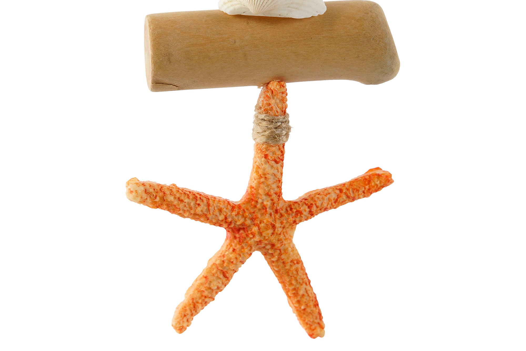 DECORACION COLGANTE MADERA RESINA 30X3X52 - Imagen 3