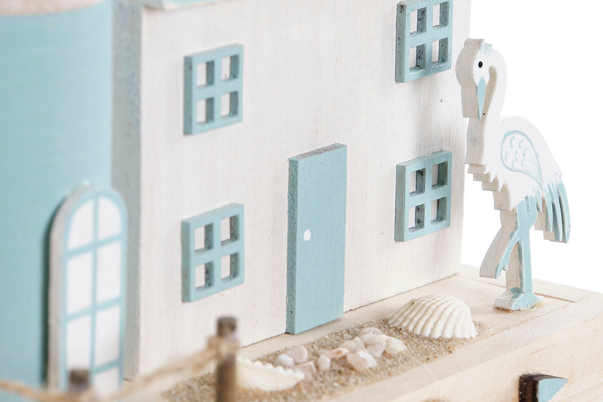 DECORACION MADERA 17X8,5X30 FARO CASA 2 SURT. - Imagen 3