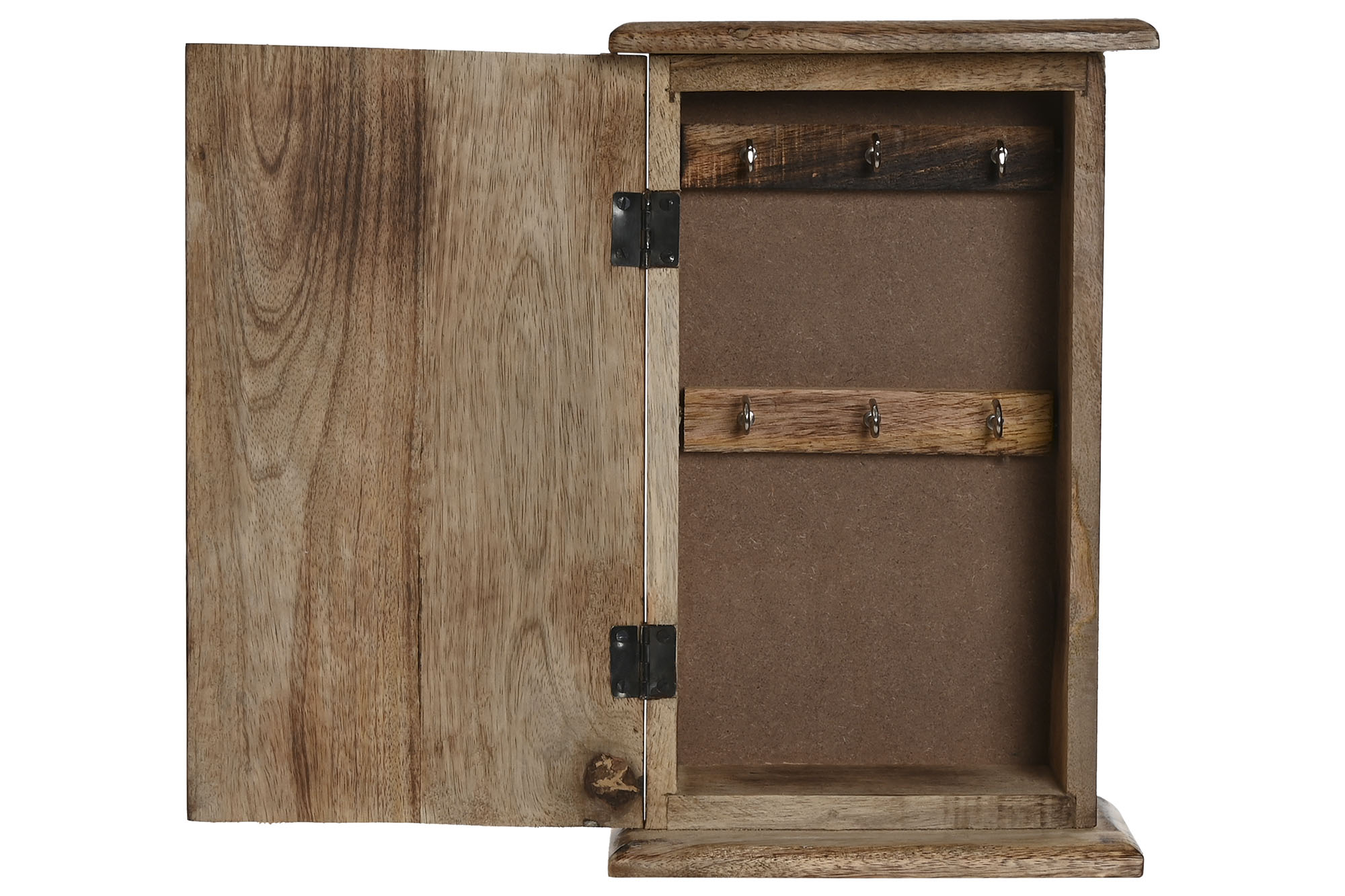 GUARDALLAVES MANGO 18X7,5X28 PECES LACADO BLANCO - Imagen 3