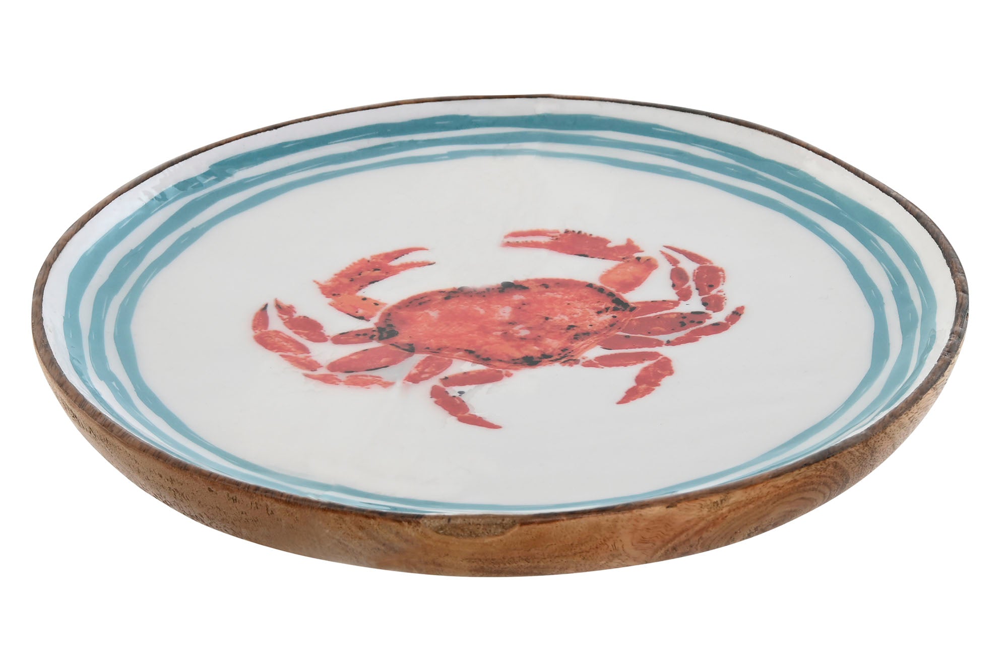 CENTRO MESA MANGO 25,5X25,5X2,5 LACADO MULTICOLOR - Imagen 2