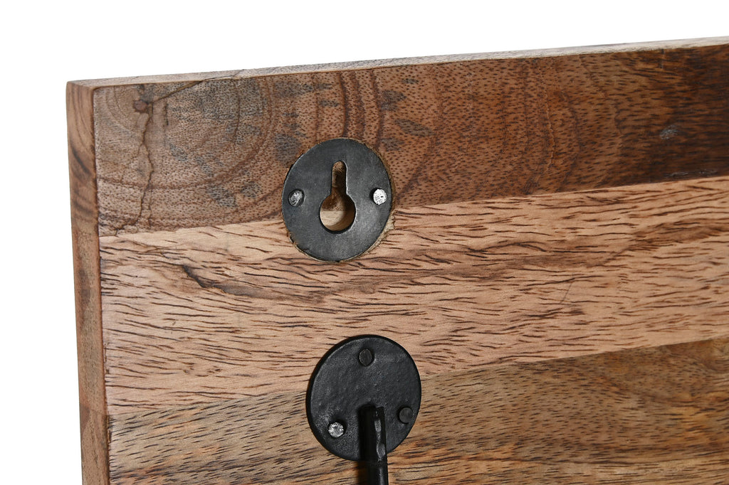 PERCHERO MANGO 38X5X18 3 PERCHAS LACADO MULTICOLOR - Imagen 3