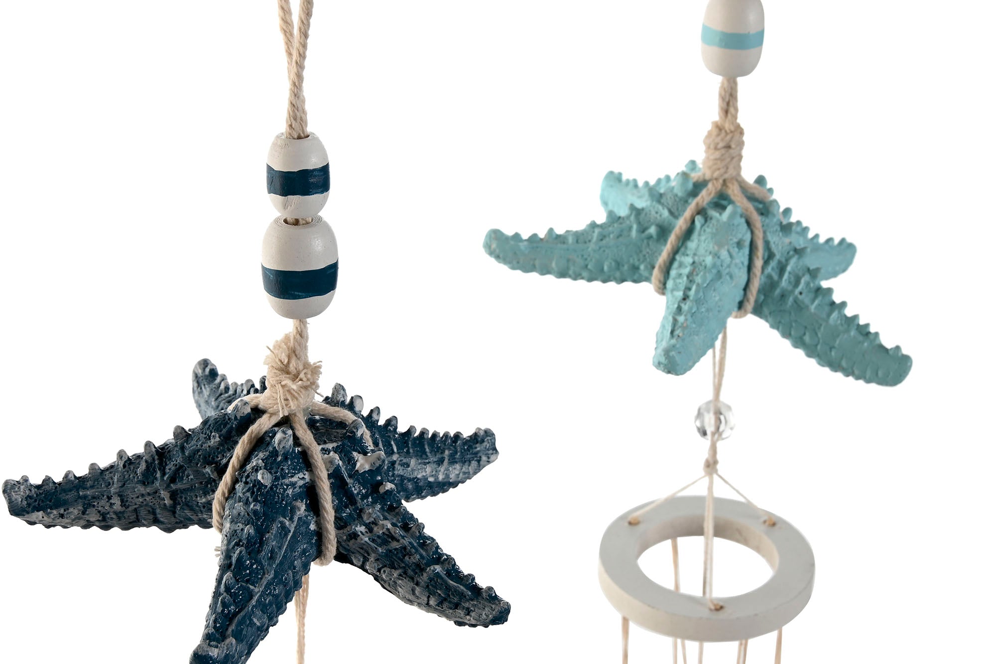 DECORACION COLGANTE RESINA METAL 13X13X57 2 SURT. - Imagen 2