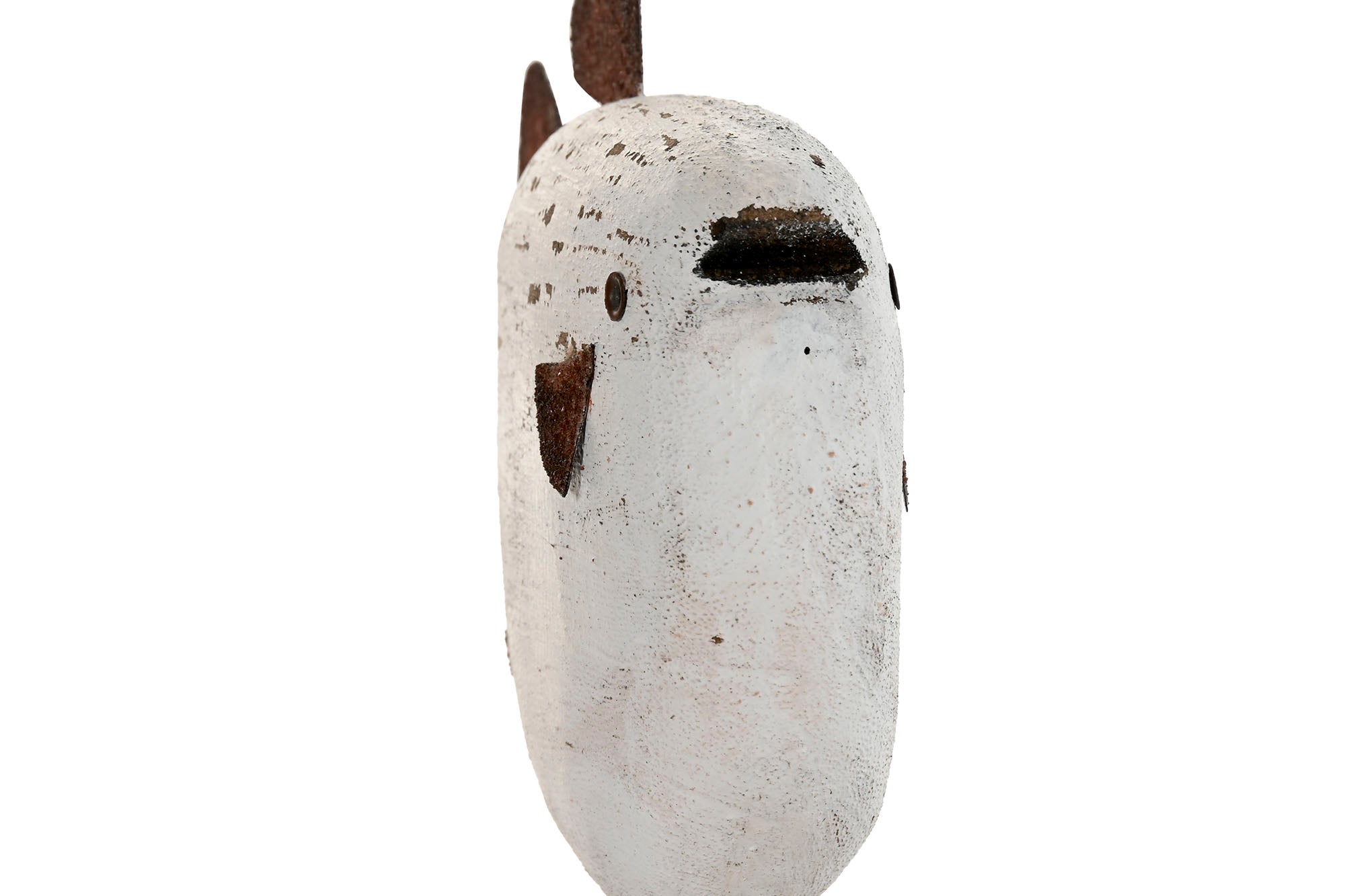 FIGURA PAULOWNIA 18,5X5X13,5 BLANCO - Imagen 2