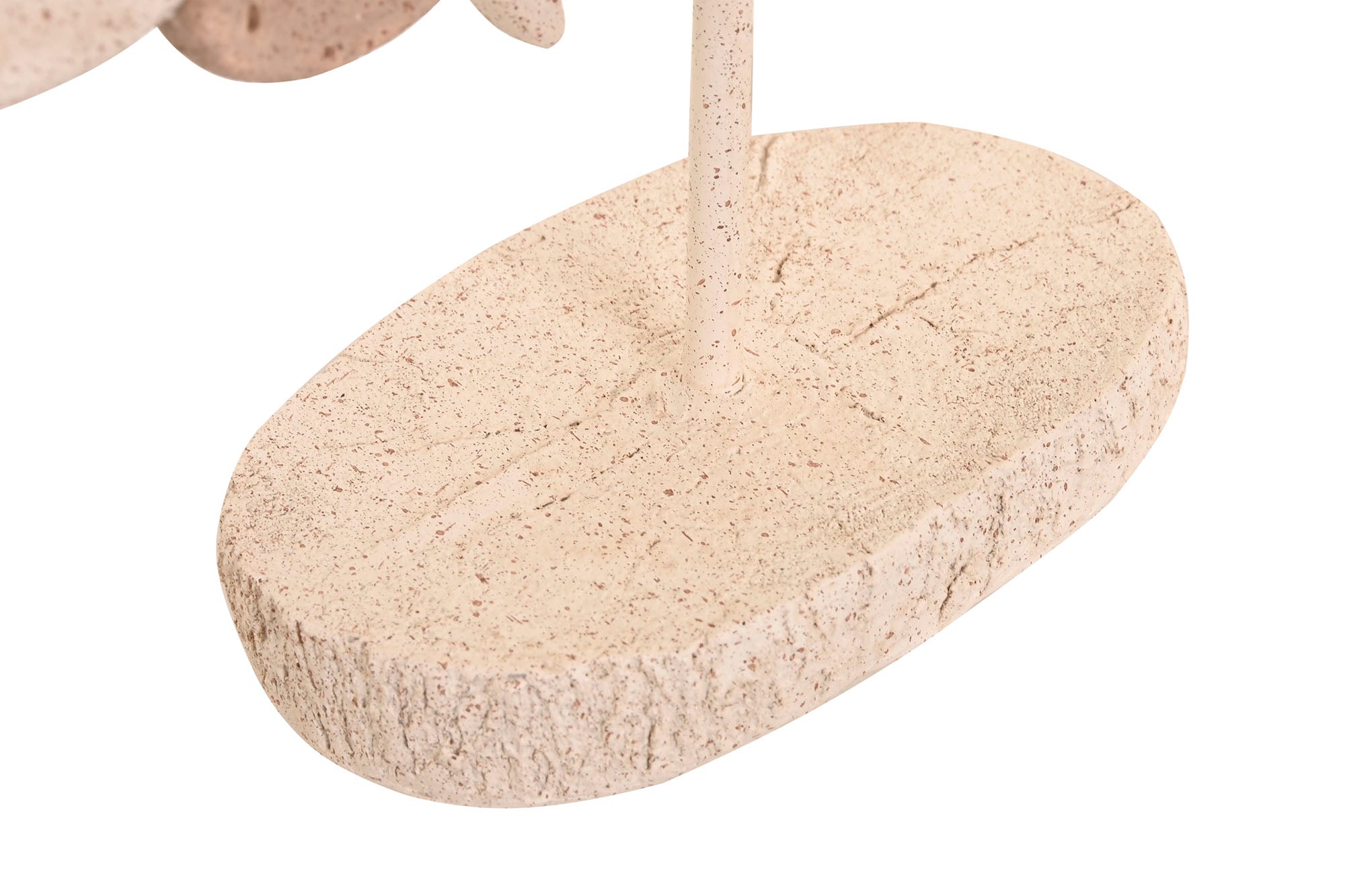 FIGURA RESINA 31X9X21 PECES DESGASTADO BEIGE - Imagen 3