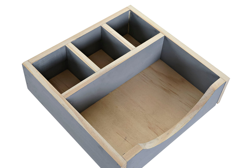 ORGANIZADOR MADERA 18X18X7 2 SURT. - Imagen 2