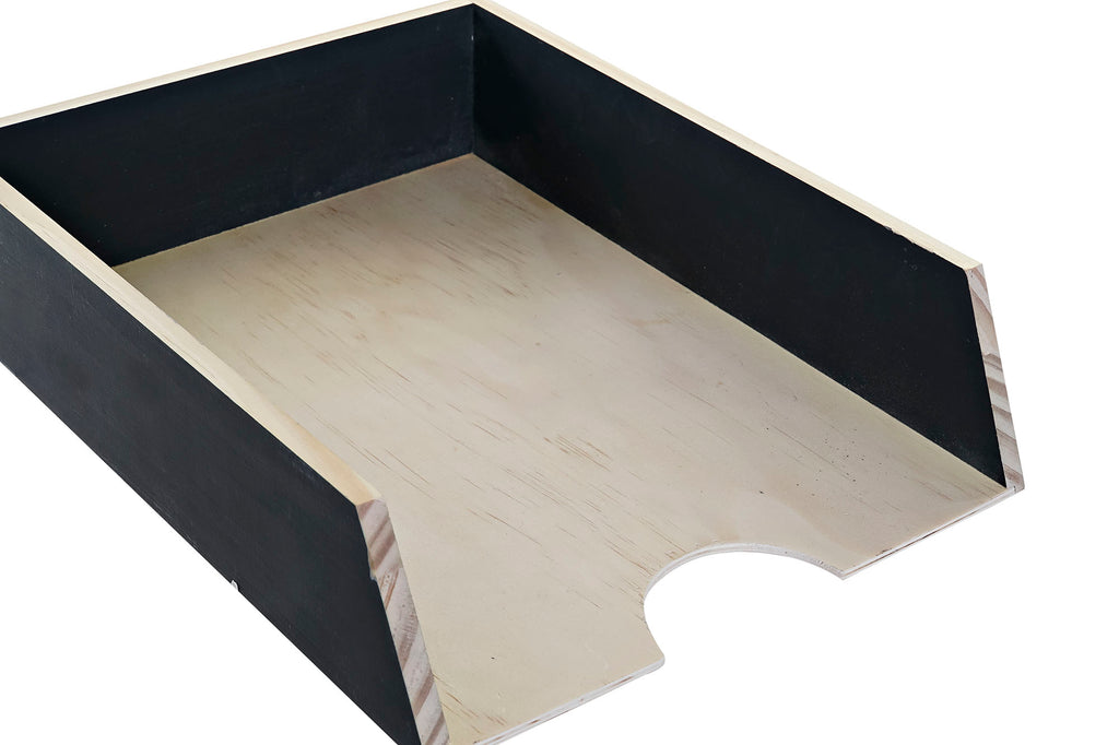 ORGANIZADOR MADERA 23X30X7 HOJAS 2 SURT. - Imagen 2