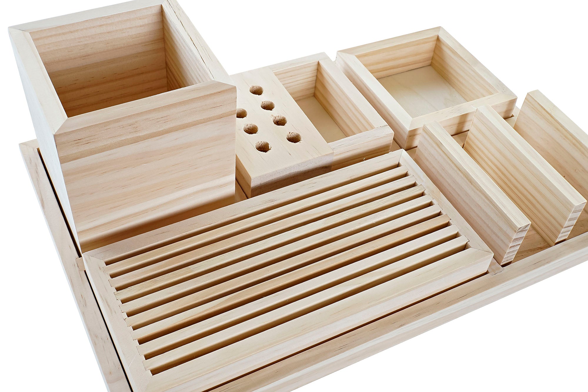 ORGANIZADOR MADERA 35X23X12 ORGANIZADOR MADERA - Imagen 2