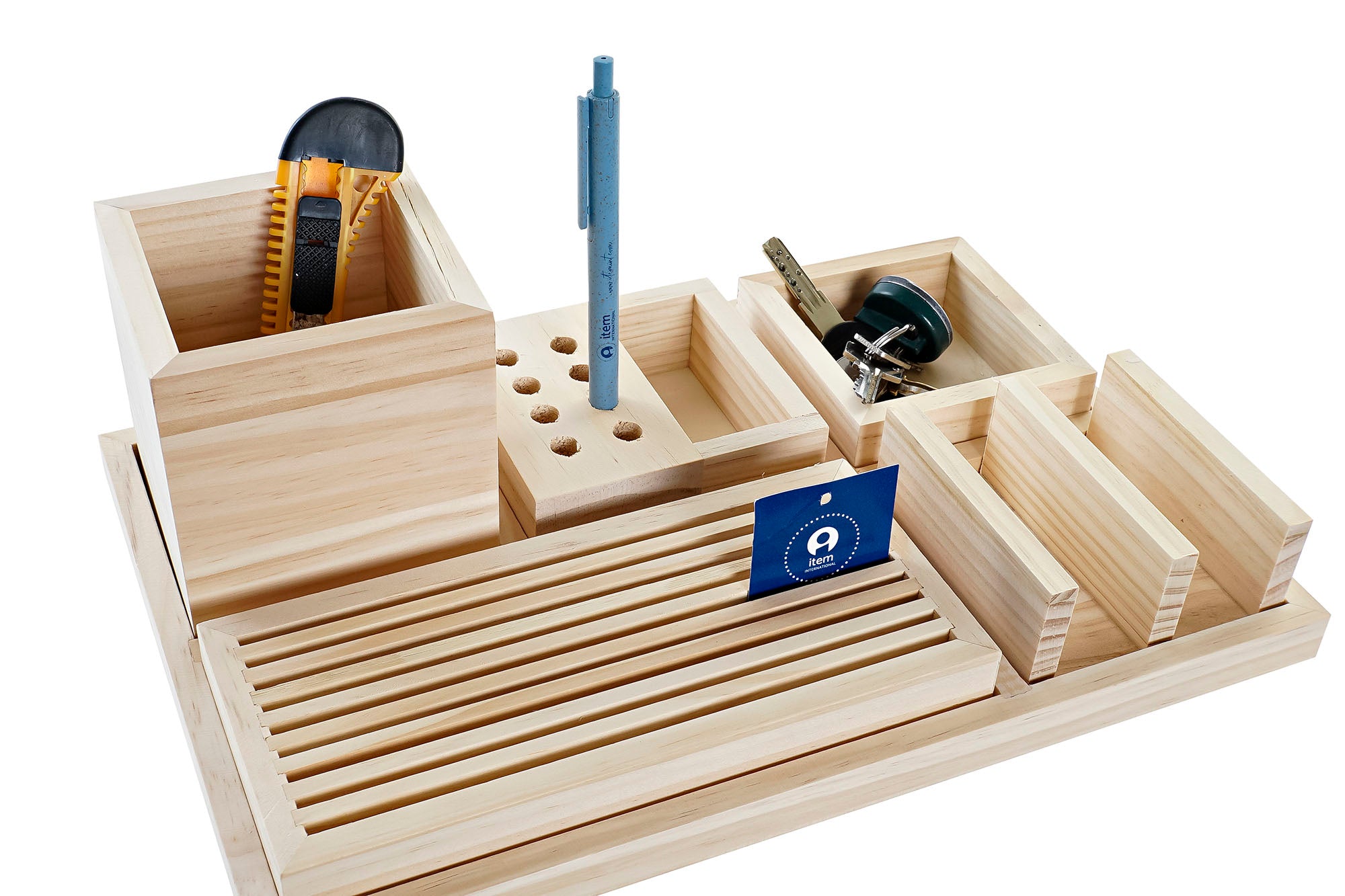 ORGANIZADOR MADERA 35X23X12 ORGANIZADOR MADERA - Imagen 3