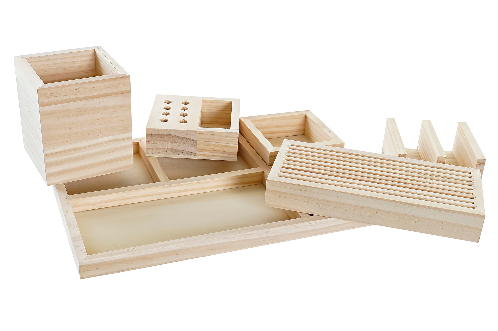 ORGANIZADOR MADERA 35X23X12 ORGANIZADOR MADERA - Imagen 4