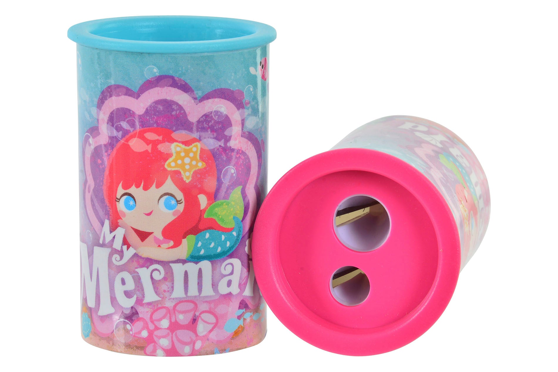 SACAPUNTAS ABS METAL 4X4X6,5 SIRENAS 2 SURT. - Imagen 2