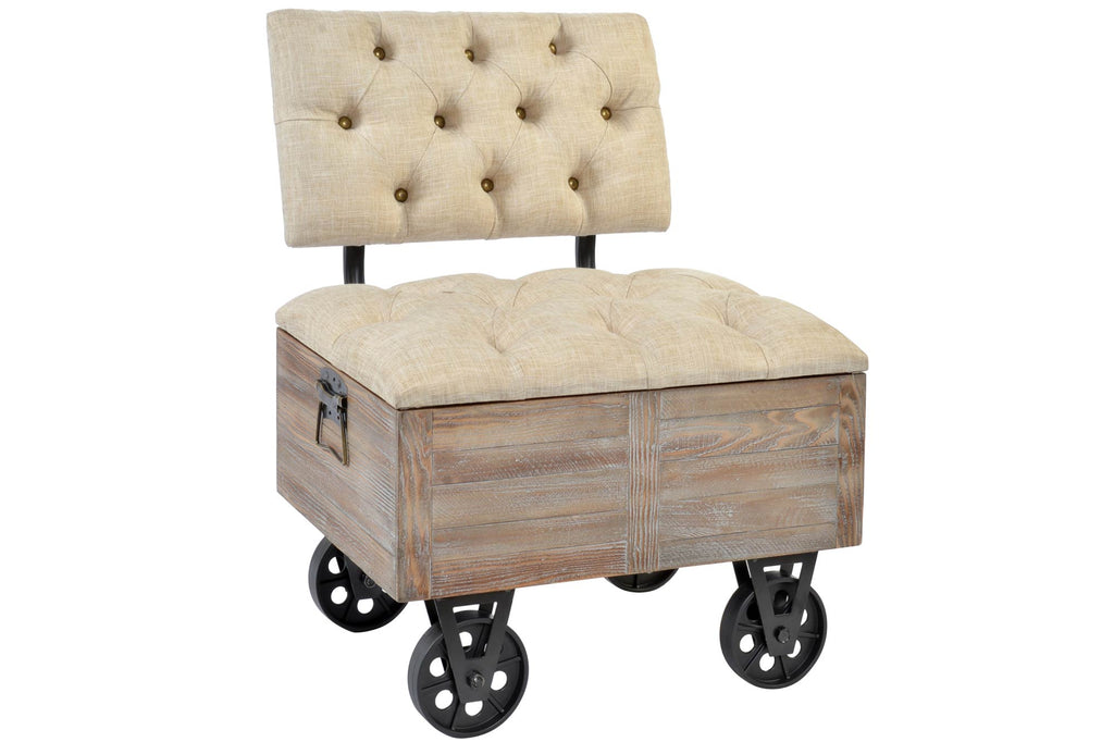 DESCALZADORA ABETO POLIESTER 61X51X77 RUEDAS - Imagen 1