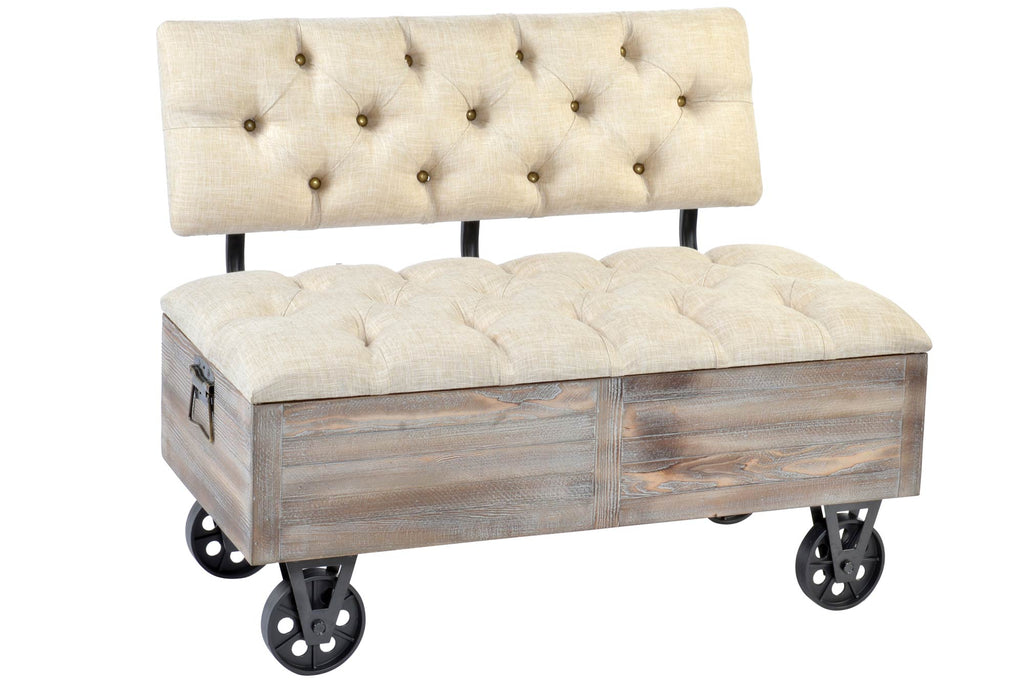 DESCALZADORA ABETO POLIESTER 100X51X77 RUEDAS - Imagen 1