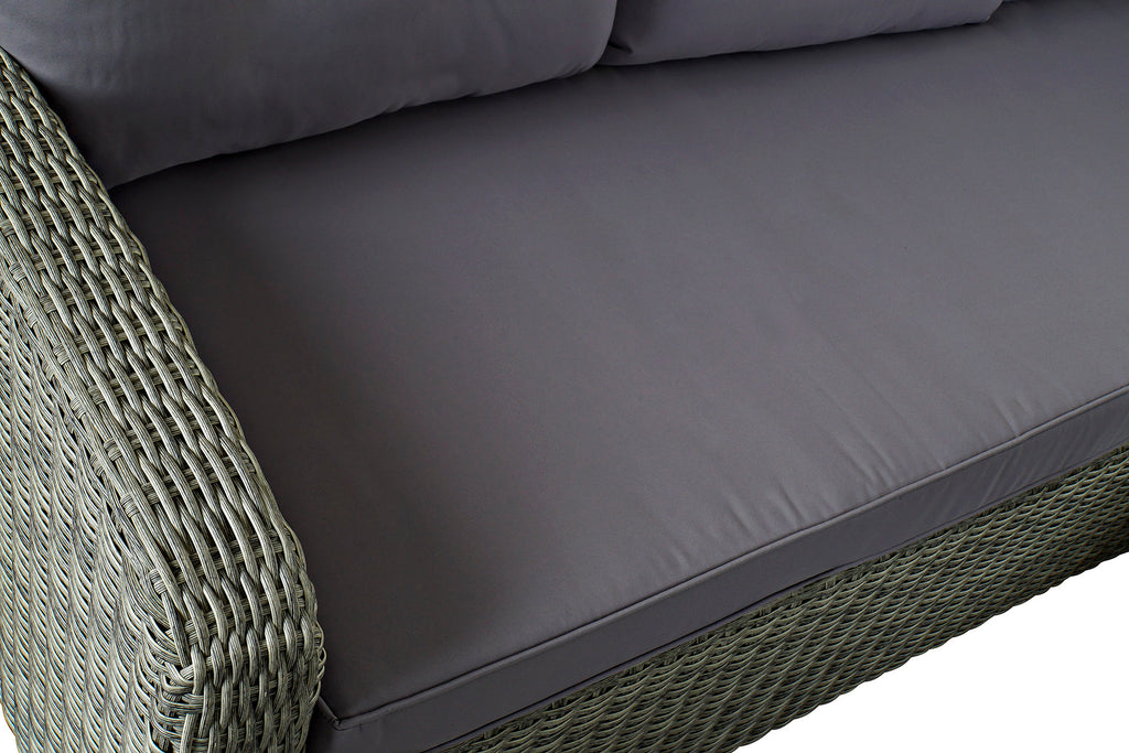 SOFA SET 4 RATAN SINTETICO 267X204X90 5 MM, EXTERI - Imagen 2