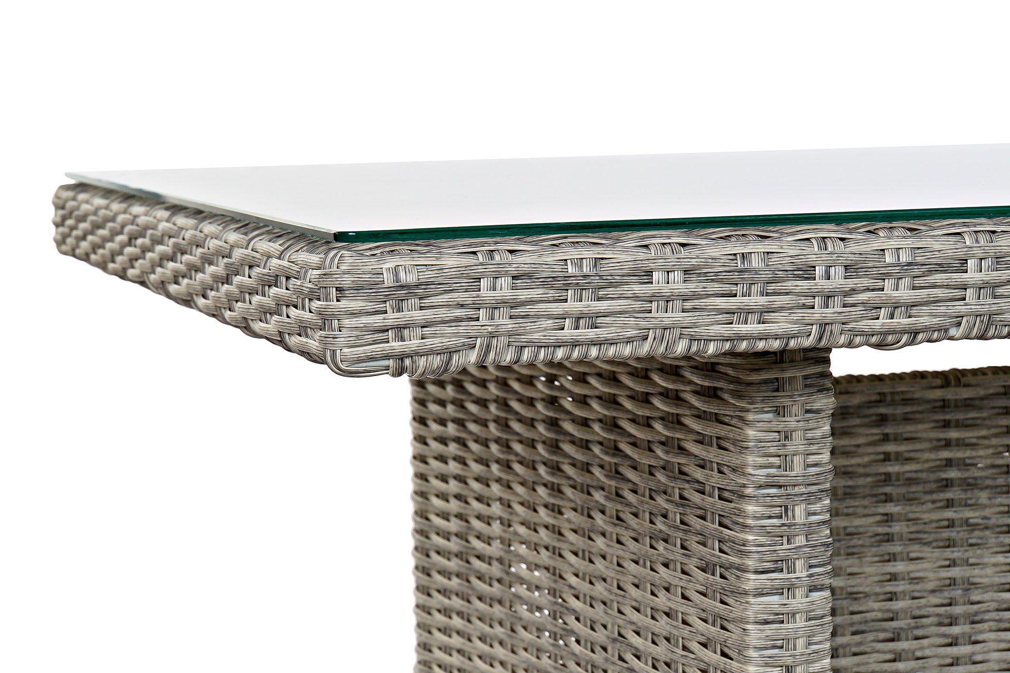 SOFA SET 4 RATAN SINTETICO 267X204X90 5 MM, EXTERI - Imagen 6