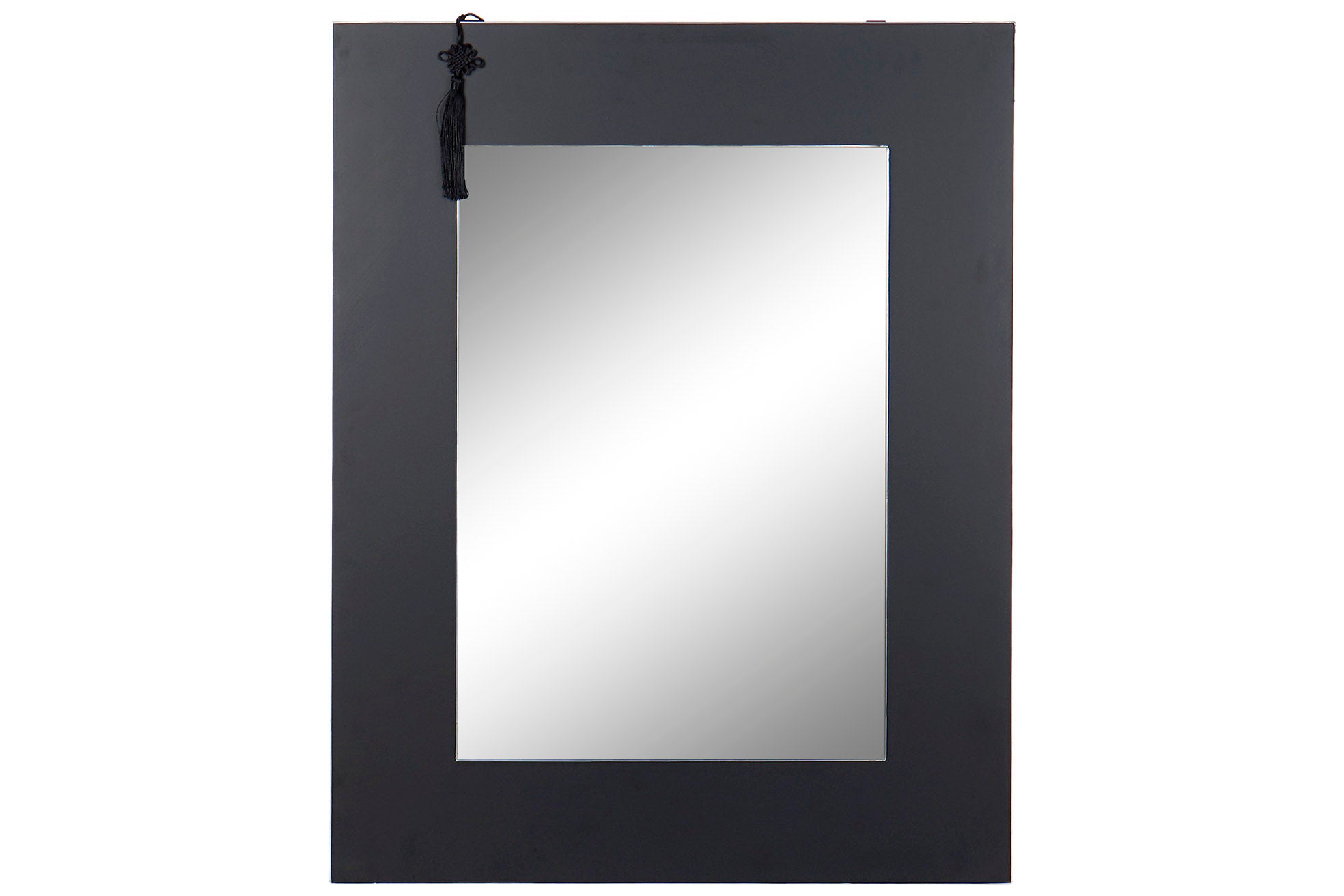 ESPEJO MDF CRISTAL 70X2X90 ORIENTAL NEGRO - Imagen 1