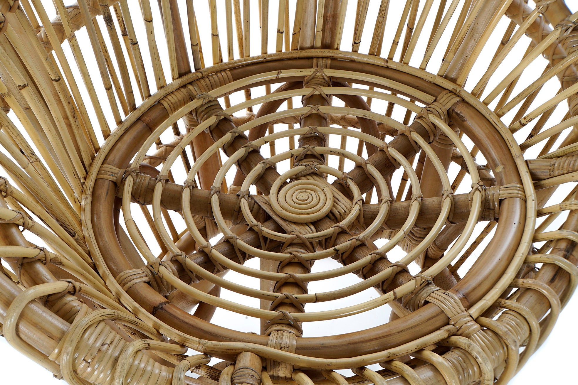 SILLON RATAN ALGODON 76X65X85 CON COJIN NATURAL - Imagen 4