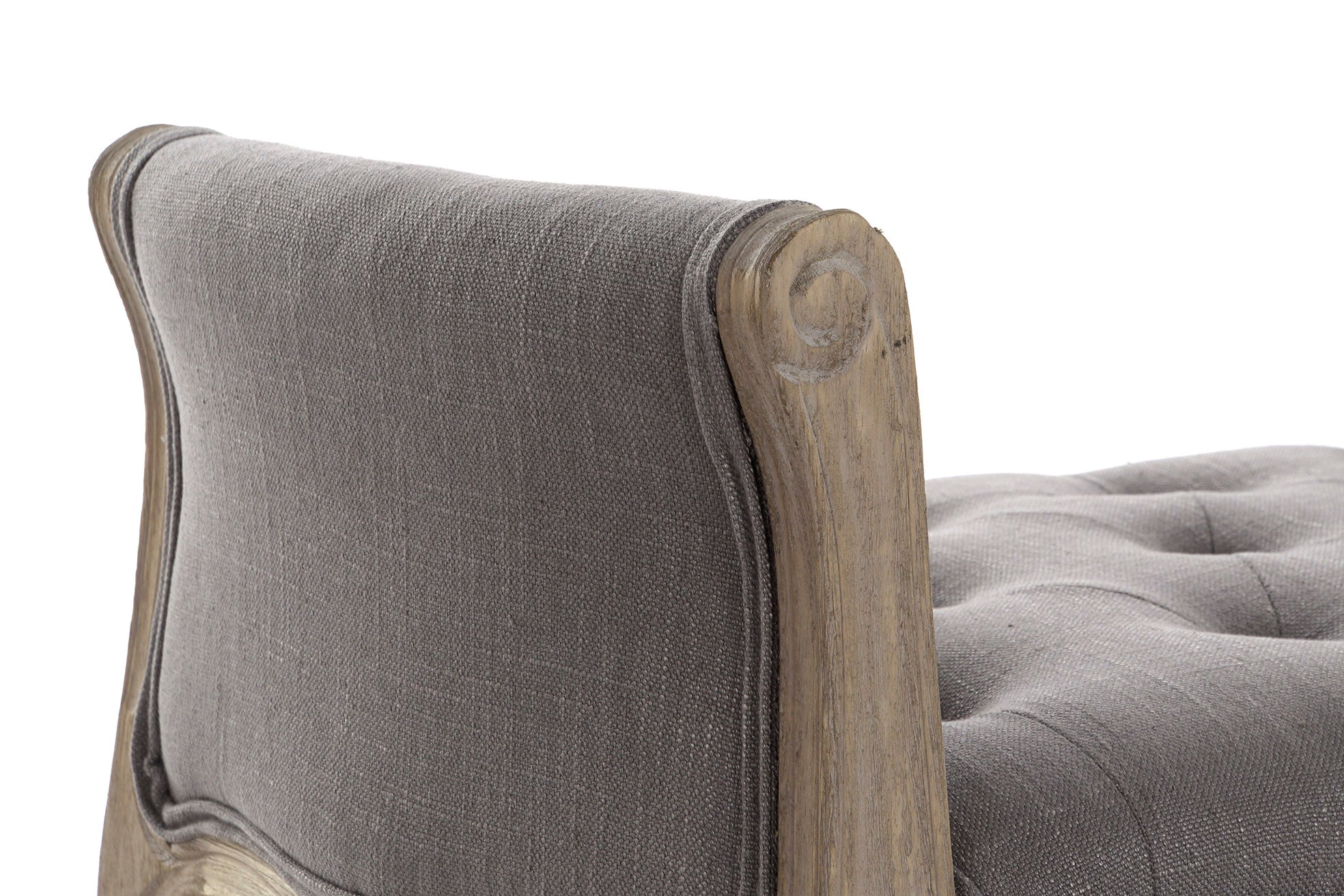 DESCALZADORA LINO RUBBERWOOD 65X46X60 GRIS - Imagen 3