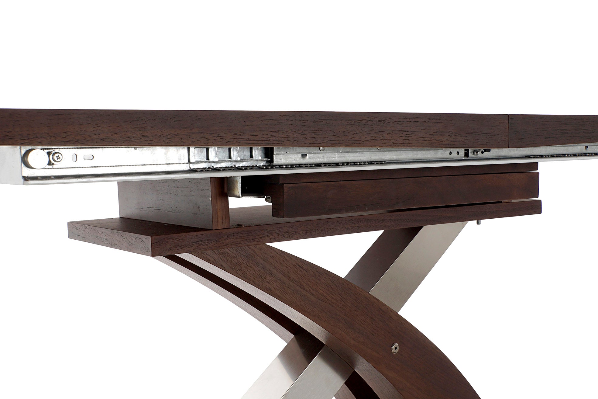 MESA ACERO MDF 160X90X77 220CM EXTENSIBLE - Imagen 3