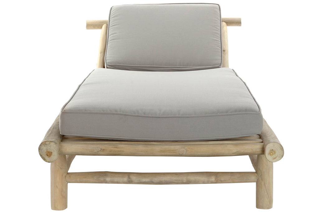 TUMBONA TECA POLIESTER 86X209X36 NATURAL - Imagen 6