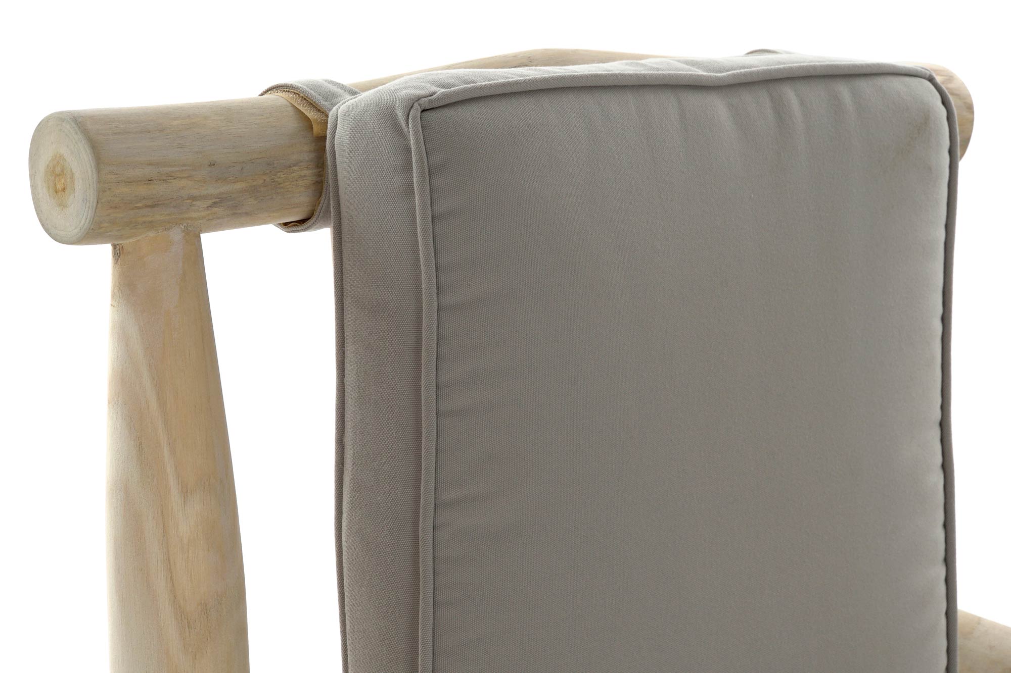 SILLON TECA POLIESTER 65X80X92 GRIS CLARO - Imagen 3